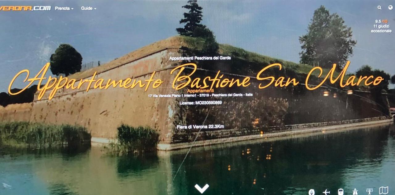 Appartamento Bastione San Marco Peschiera del Garda Exteriör bild